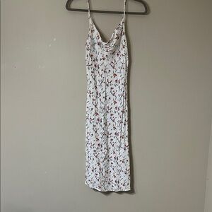 Reformation White Floral Maxi Dress